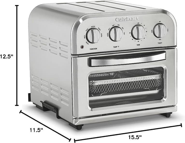 Cuisinart TOA-28 Compact Convection Toaster Oven Airfryer Review