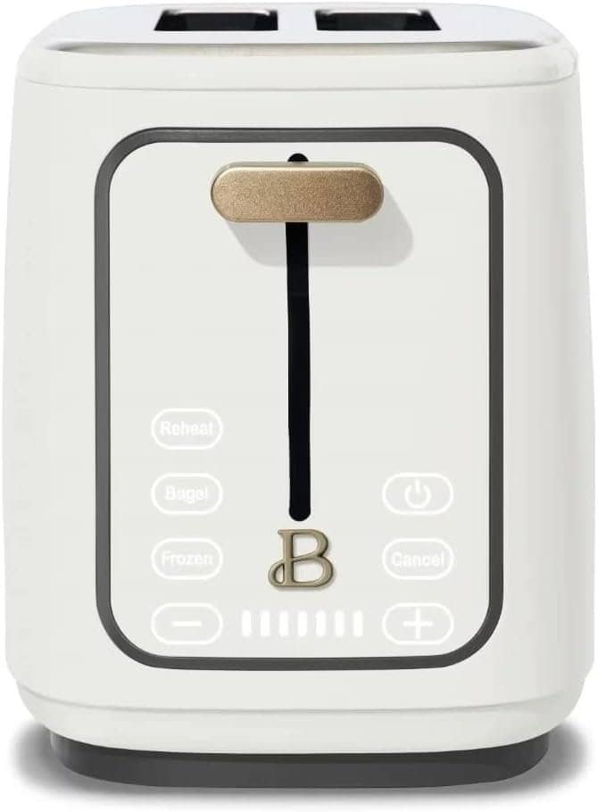 2 Slice Touchscreen Toaster, White Icing by Drew Barrymore