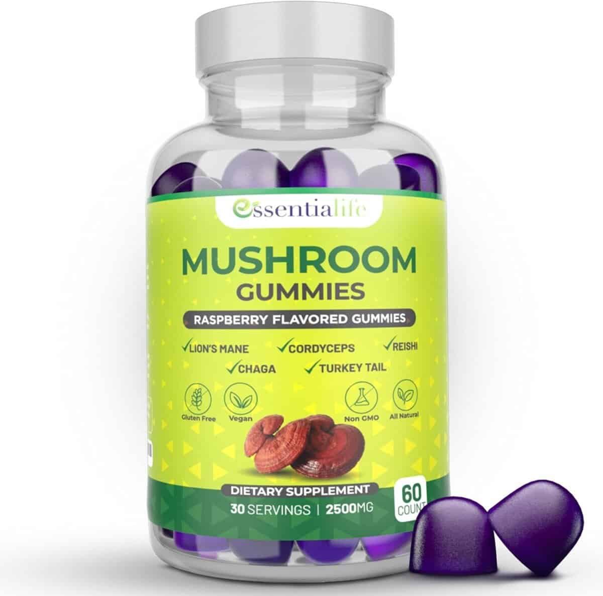 Essentialife Lions Mane Mushroom Supplement Review