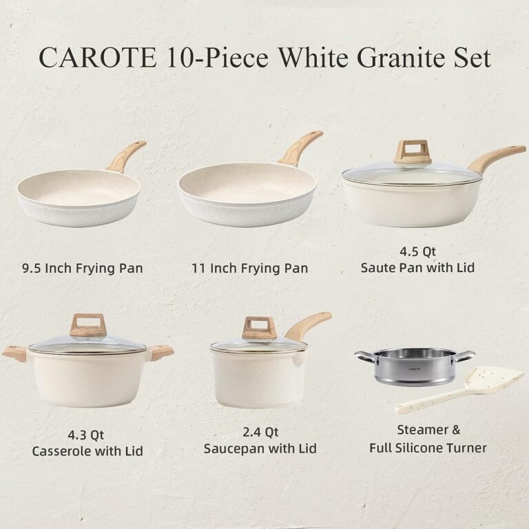 CAROTE Pots and Pans Set Nonstick Reviews 2023: A Masterpiece or a Flop?