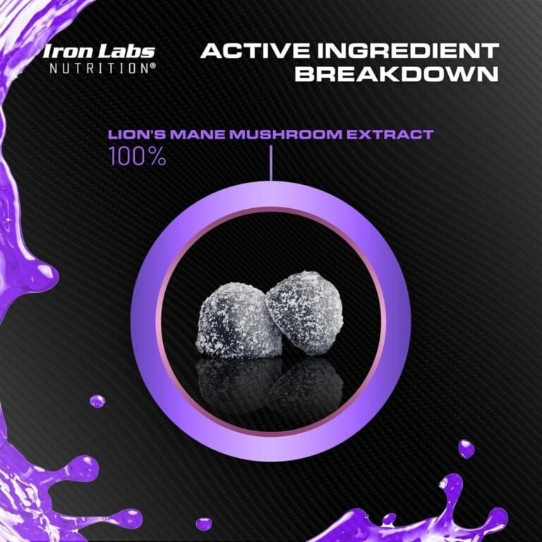 Iron Labs Nutrition Lions Mane Gummies Review