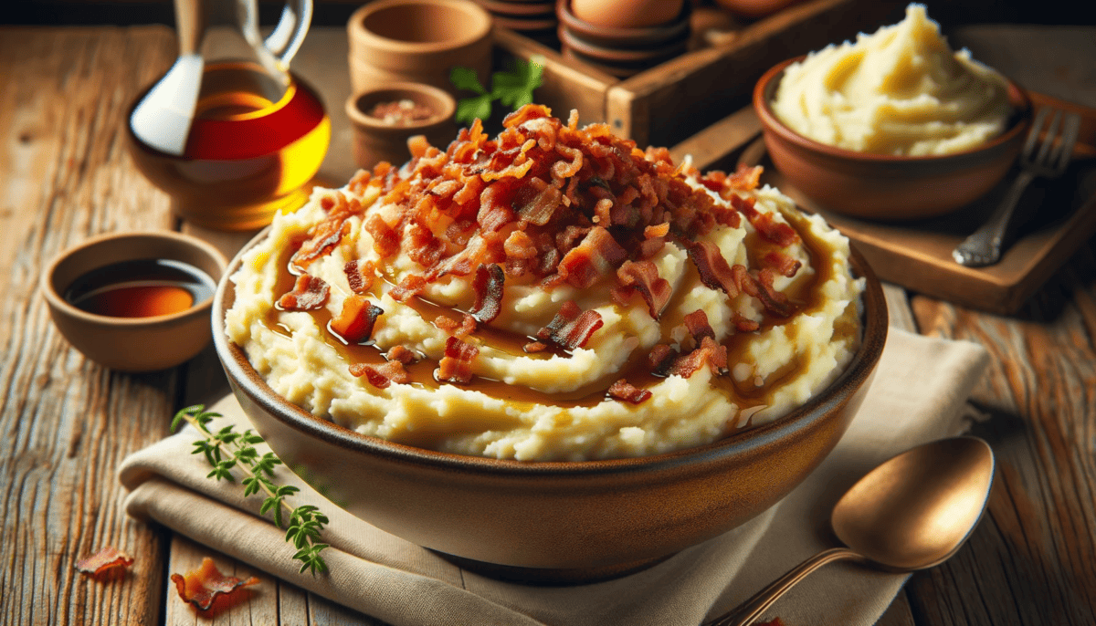 Maple Bacon Mashed Potatoes Recipe